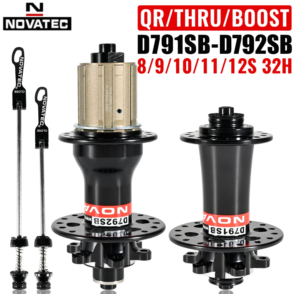 NOVATEC D791SB D792SB Sealed Bearing Bicycle Hub QR 135x10