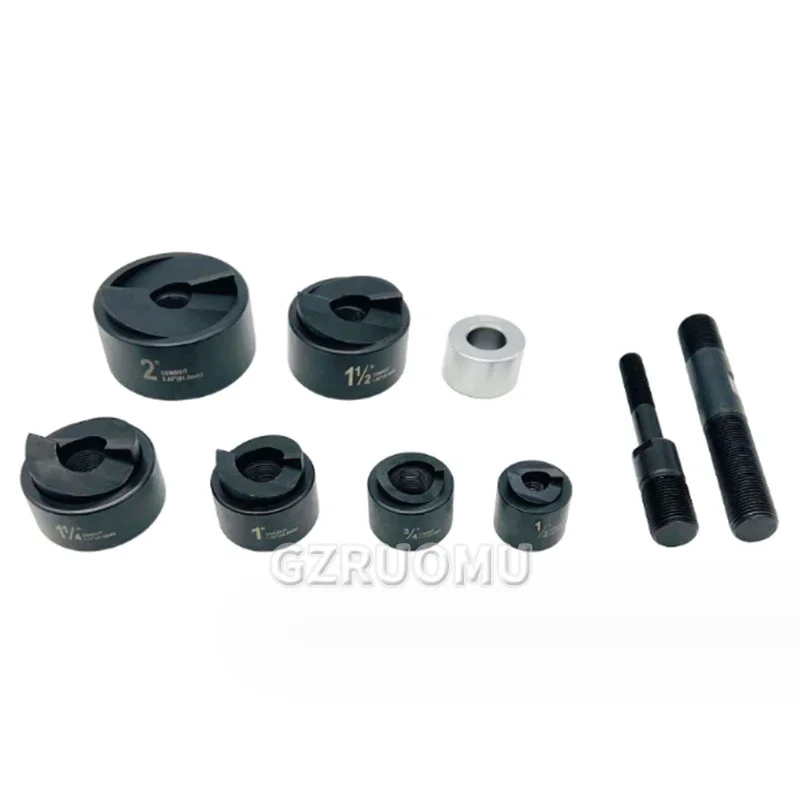 WK-8 Universal Hydraulic Hole Opener 1/2-2&ldquo; Stainless Steel Metal Plate Mild Steel Plate Hole Puncher 360&deg; Rotate Punch Tool Kit
