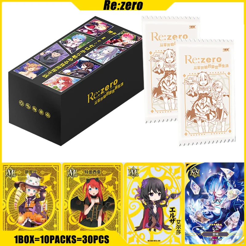 

Goddess Story Re Zero-Starting Life In Another World Card Ramrem Emilia Anime Collection Card Toy Birthday Gift for Boy and Girl