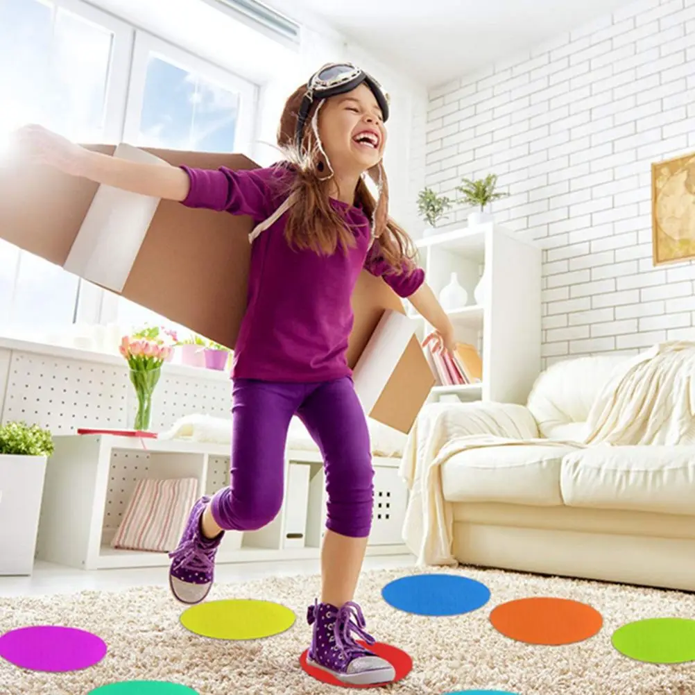 Carpet Markers Floor Classroom Spots Circles Spot Marker Colorful Sitting Sticker Distancing Social Arrowss Group Multi