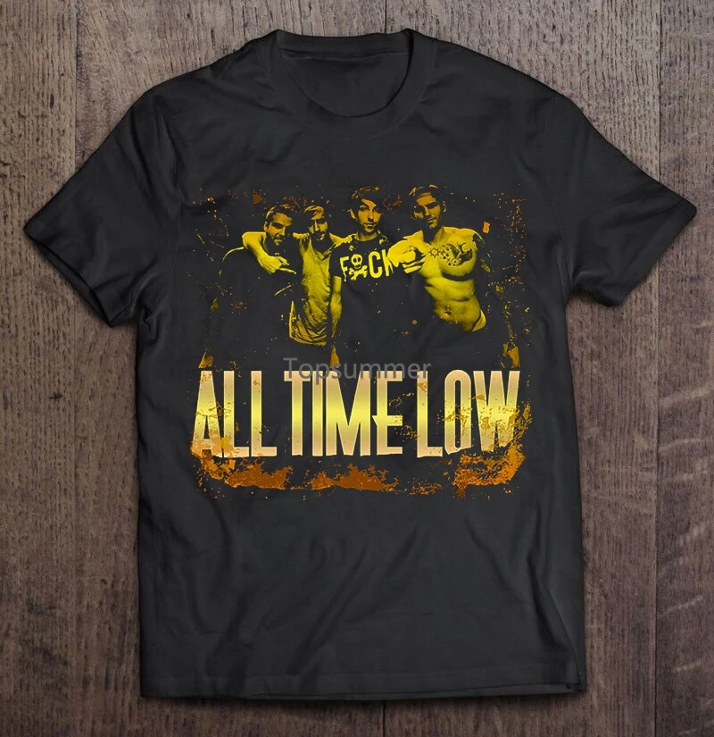 

Hot All Time Low Band Cotton T Shirt Size S M L 234Xl Men Zc1564