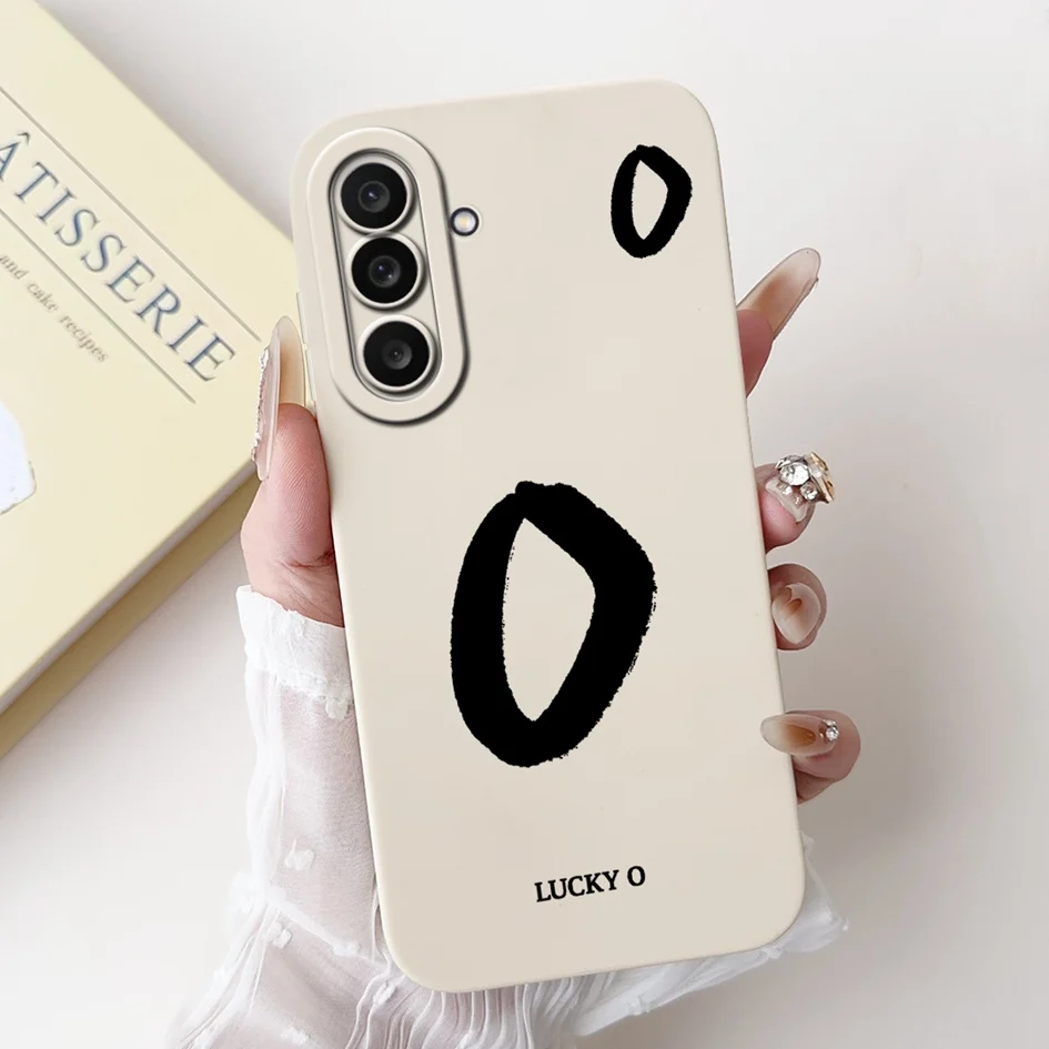 Luxury Alphabet Silicone Shockproof Case