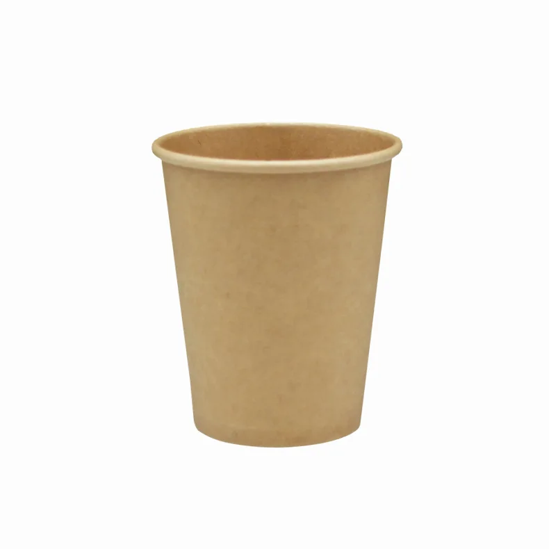 10 pieces original color 500ml 16oz DIY blank plain disposable paper cup coffee cup water with plastic lid