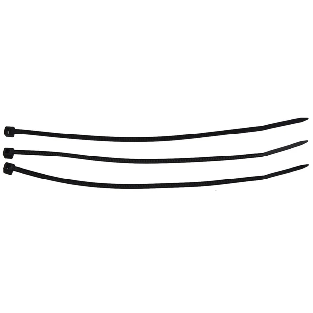 200Db 2,5 Mmx150 Mm Önzáró Elektromos Kábel Cipzárral Rögzített Kábelkötegek Fekete - Image 3