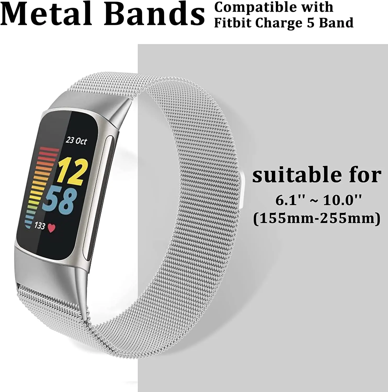 Fitbit Charge Metal Bands Custom Fitbit Charge 6/5/4/3/2