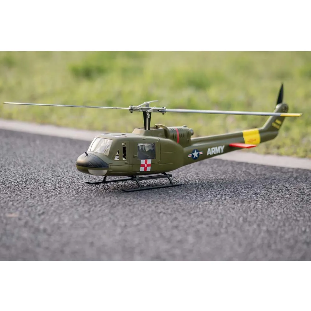 Hélicoptère RC Fly Wing UH-1 V4 10 Canaux Avec GPS Et Retour Automatique - Prêt à Voler Avec 2 Batteries