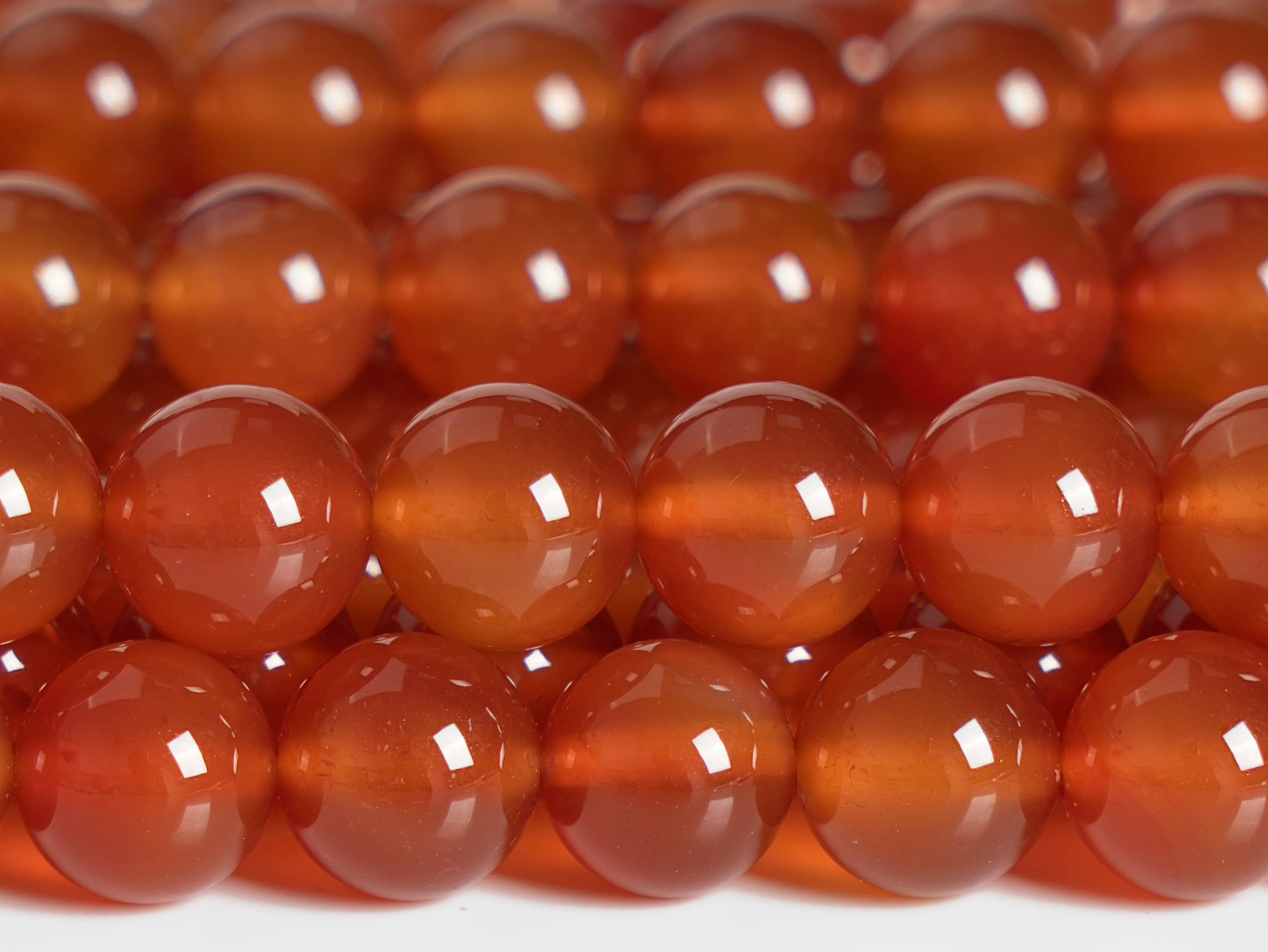 

Genuine Natural Orange Red Carnelian Beads Grade AAA Gemstone Round Loose Beads 6/8/10mm for Jewelry Making