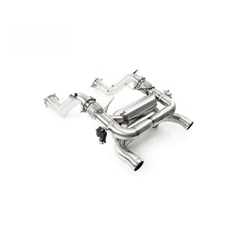 Stainless Steel High Flow Valve Exchust System, mclareen 720S, high performance, Nickel alloy