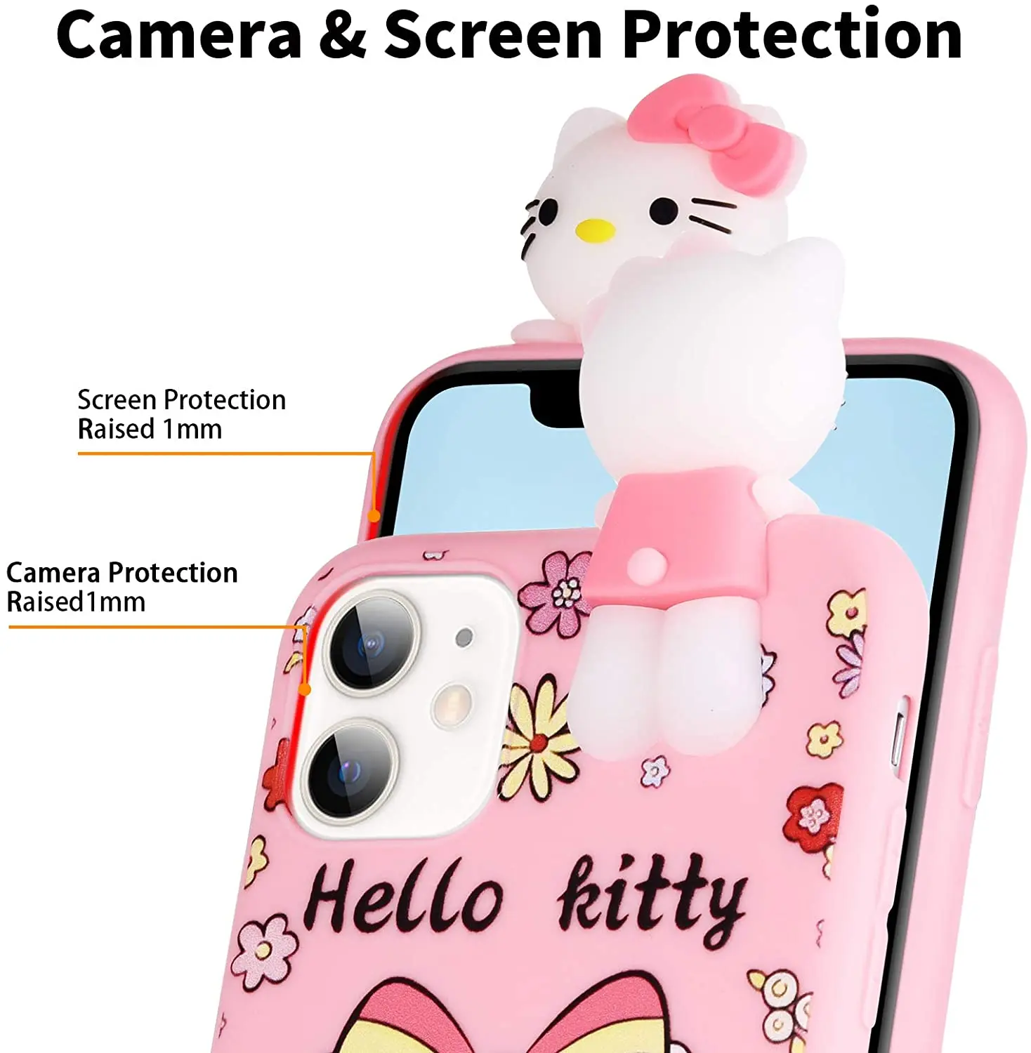 Tomy Hello Kitty Cute Cartoon Cat Phone Case For Haiwei P20 P30 P40 P50 Pro  Lite HONOR Magic 3 4 Pro Transparent Cover - AliExpress