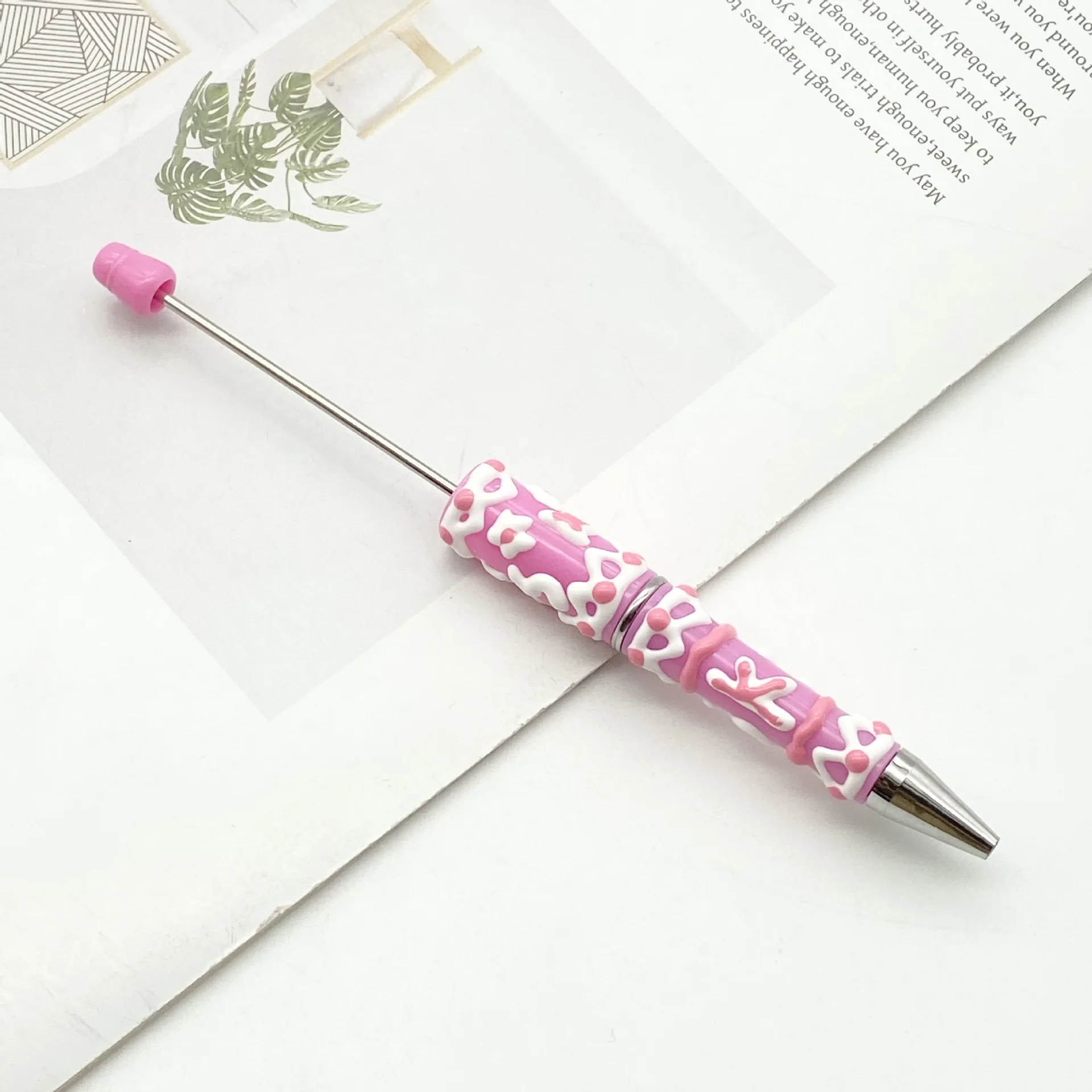 6Pcs 크리 에이 티브 크림 손으로 그린 페르시 펜 diy 손으로 그린 오일 볼펜 마카롱 컬러 크림 컬러 선물 펜