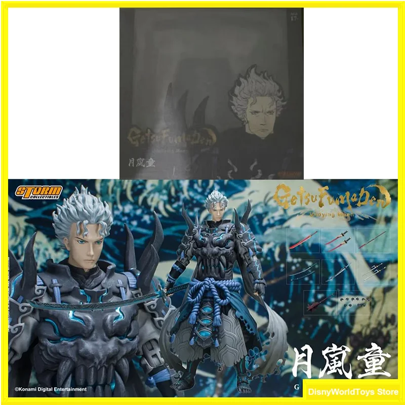 100% Original Storm Toys Gfud02 Getsu Fuma Den Undying Moon Getsu Rando Figure In Stock Anime Action Collection Model Toys