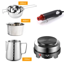 Candle Making Kit with Electric Stove and Melting Pot (Tool set EU plug)