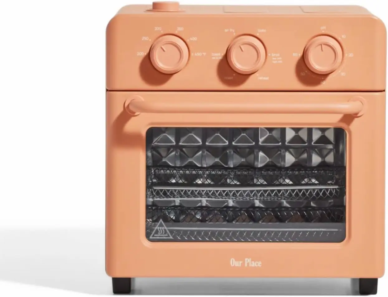 6-in-1 Air Fryer & Toaster Oven with Steam Infusion Compact, Countertop Friendly, Fast Preheat, Multif