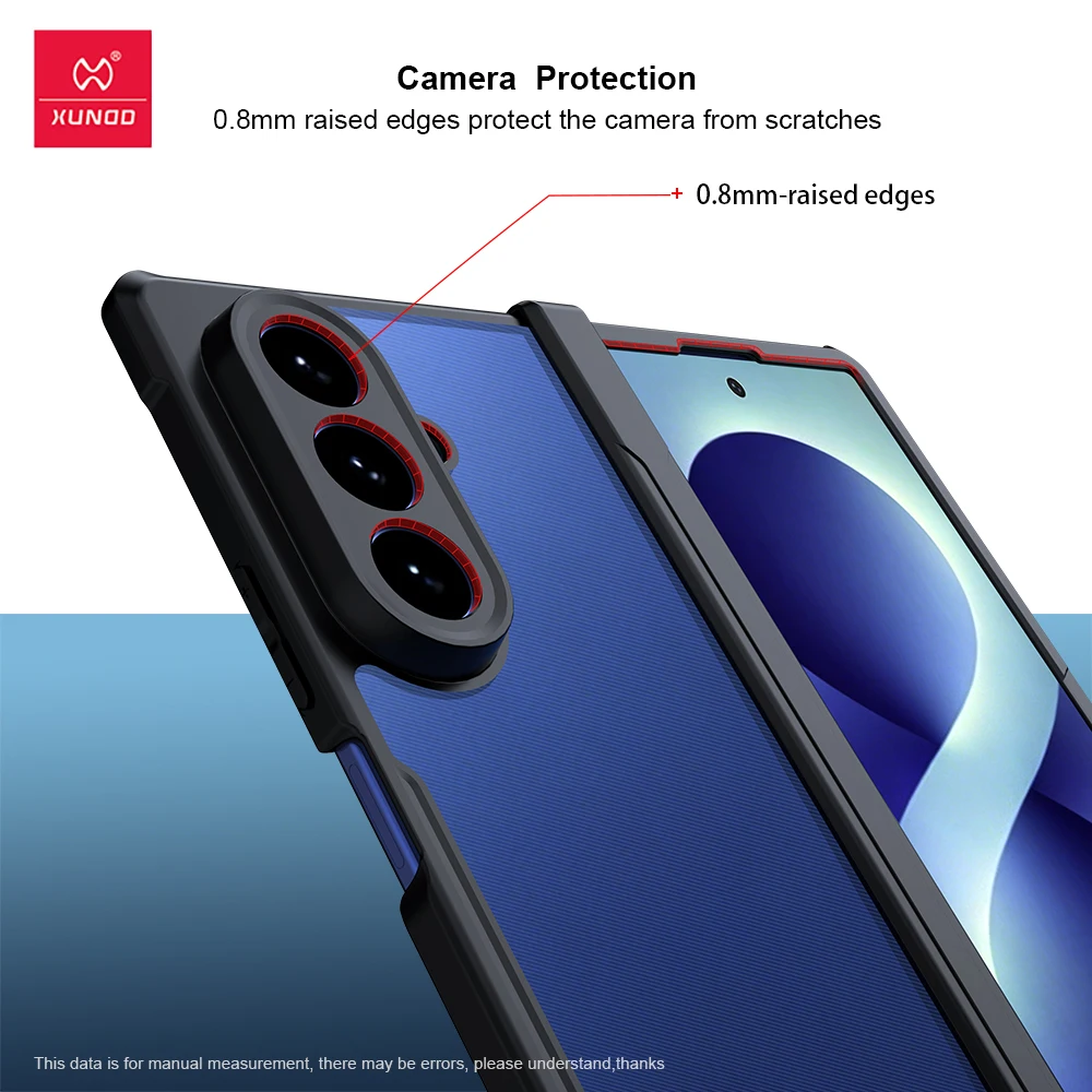 Xundd Aramid Carbon Fiber Magnetic Shockproof Case with Folding Design