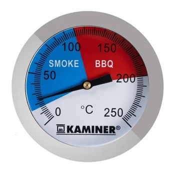 Stainless Steel BBQ Grill Thermometer 1