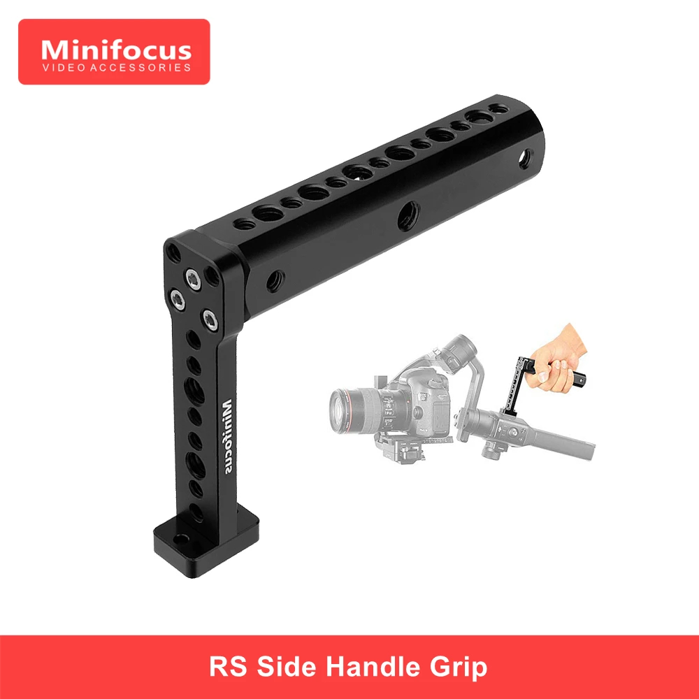 Minifocus Ronin Rs2 Rs3 Rsc2 Impugnatura Laterale Grip Stand Impugnatura Per Dji Rs 2 Rsc 2 Rs 3 Rs3 Pro Estensione Manubrio Staffa Gimbal