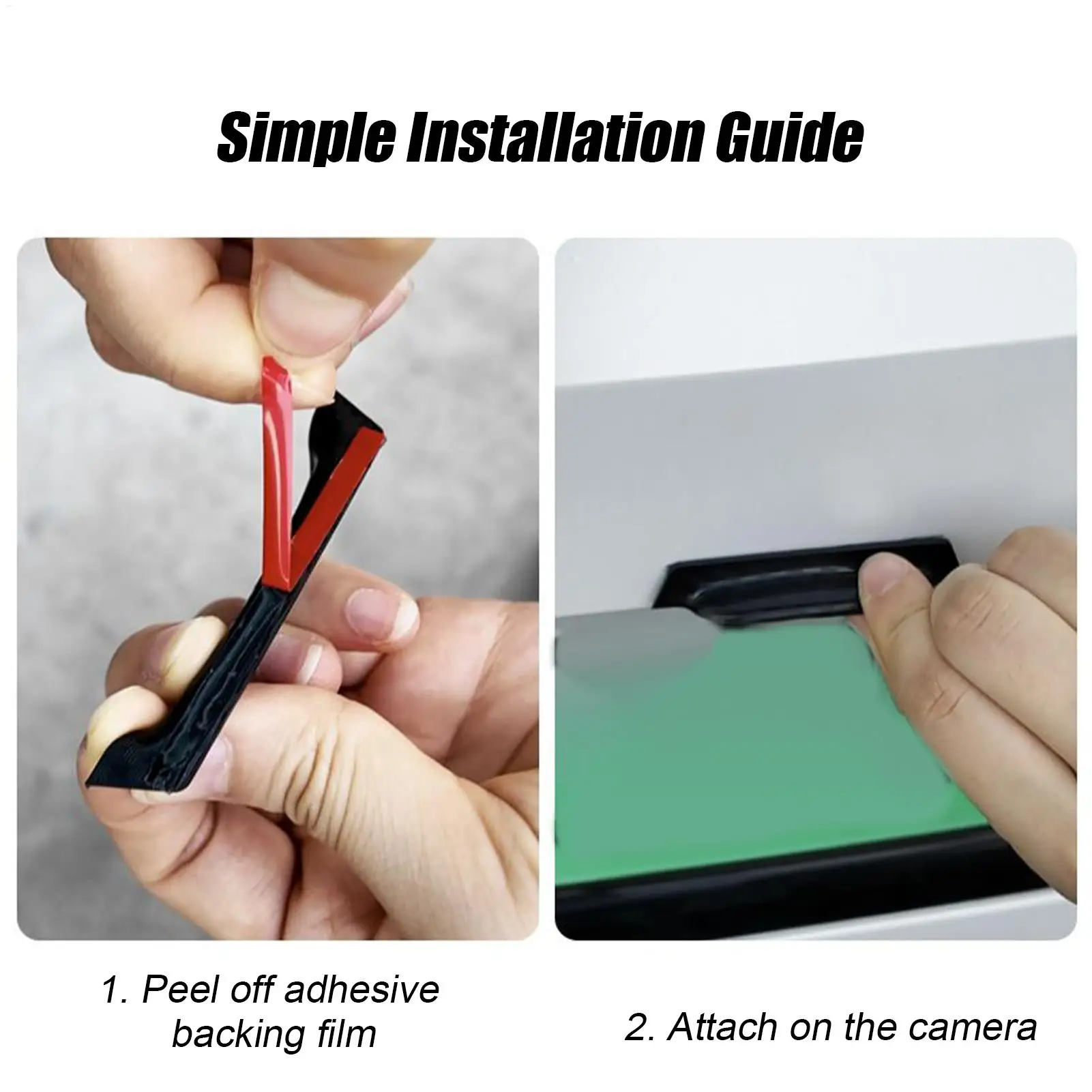 Rain Cover For Car Reversing Camera Backup Camera Rain Shield Car Reversing Camera Dust Proof Enhance Safety Protective Cover