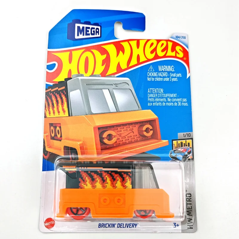 

2024-104 Hot Wheels Cars BRICKIN' DELIVERY 1/64 Metal Die-cast Model Toy Vehicles