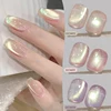 BORN PRETTY 10ml Green Cat Magnetic Gel Ultra Shine Holographic Glitter Semi Permanant Soak Off UV LED Gel Varnish For Manicure 3