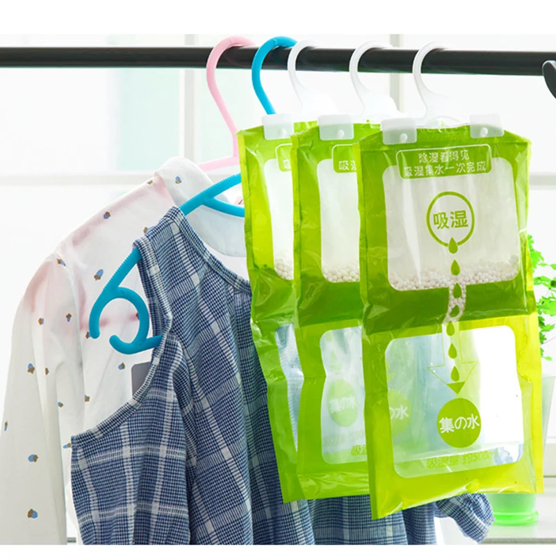 Moisture Household Wardrobe Absorbent Bag Family Use Hanging Drying Agent Dehumidifier Bags New