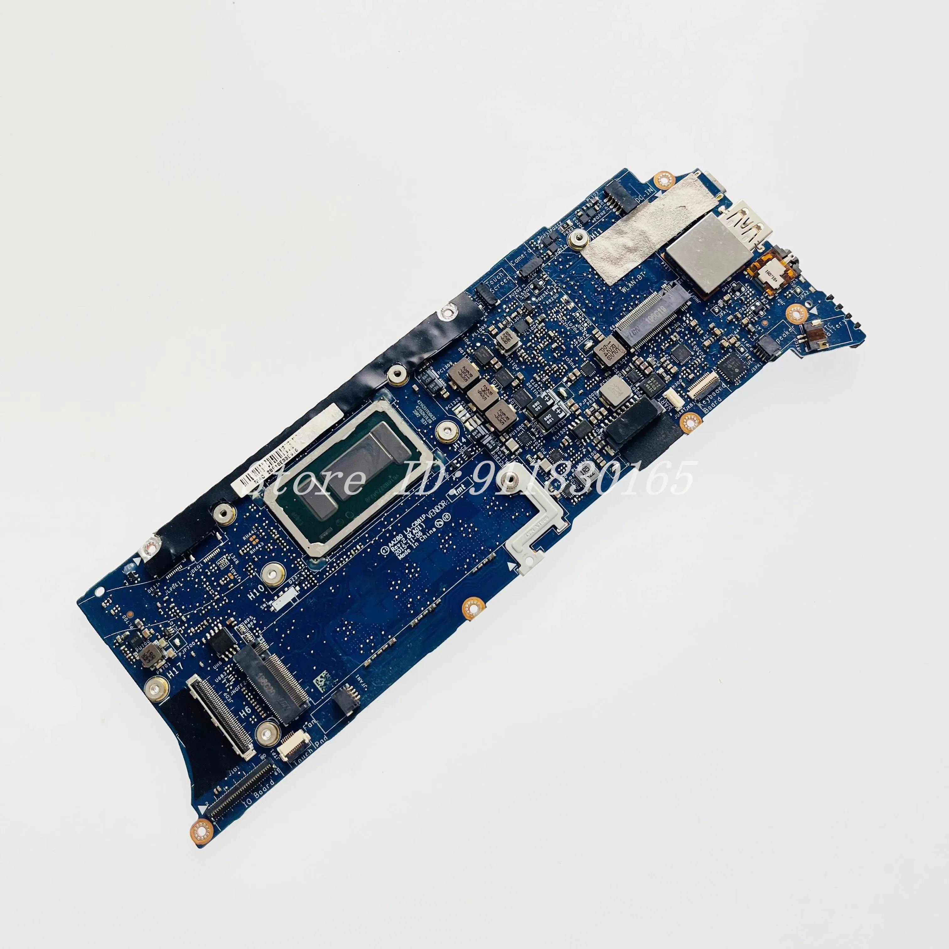 AAZ80 LA-C881P For Dell XPS 13 9350 Series Laptop Motherboard With