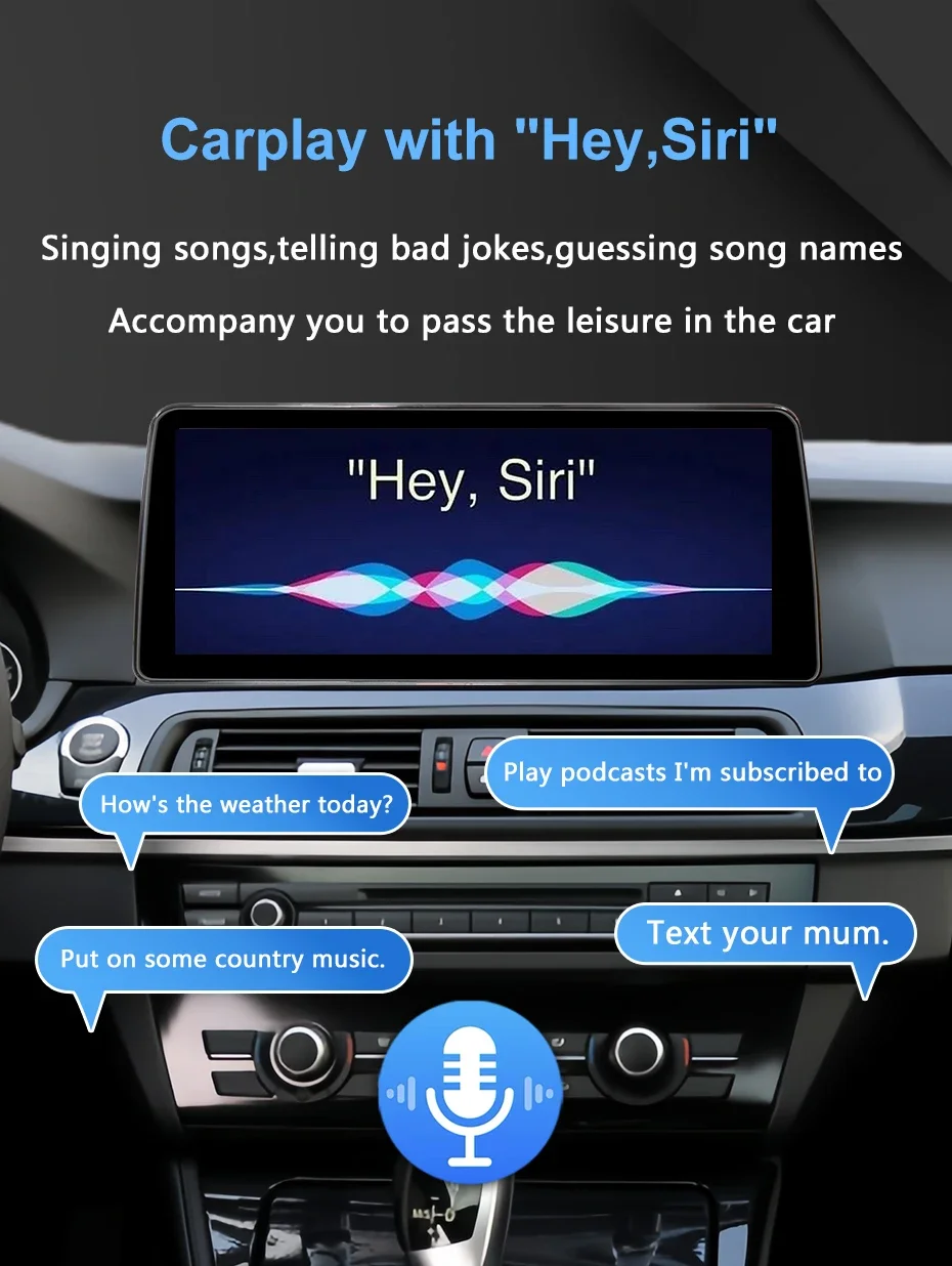 1920*720P Wireless Carplay Android Auto Autoradio Linux 12,5'' Bildschirm für BMW 5er F07 GT 2011-2018 CIC NBT Stereo GPS Multimedia-Player – Detail 16