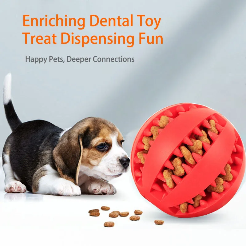 Interactive Dog Treat Ball Toy 2