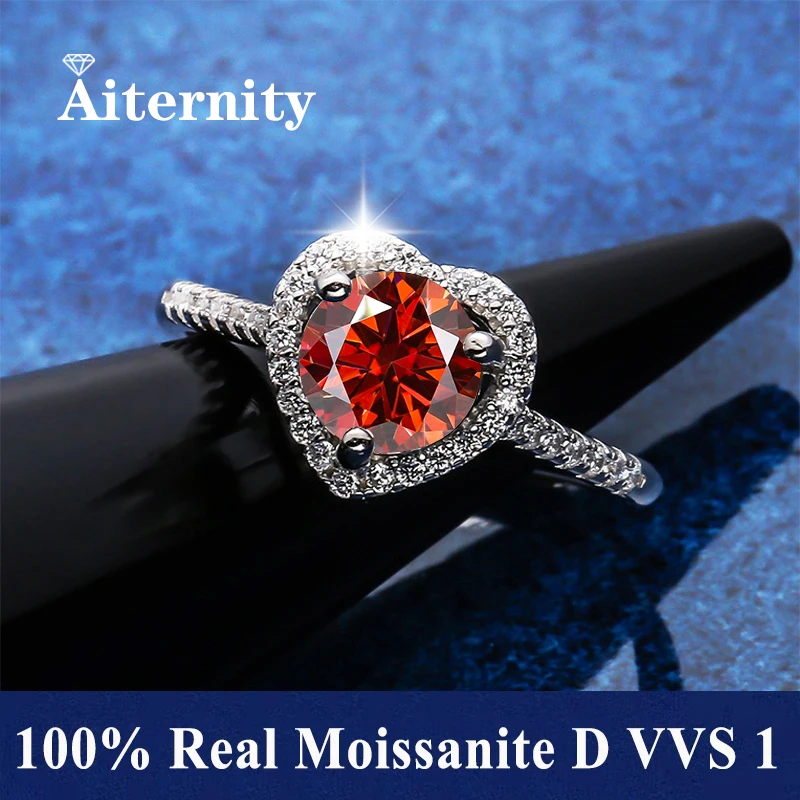 LV-Red Moissanite
