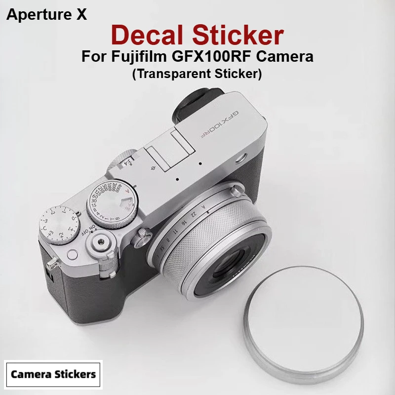 Fuji GFX100RF 투명 카메라 스티커 비닐 랩 필름 카메라 본체 보호 스티커 프로텍터 코트 GFX100 RF GFX 100RF