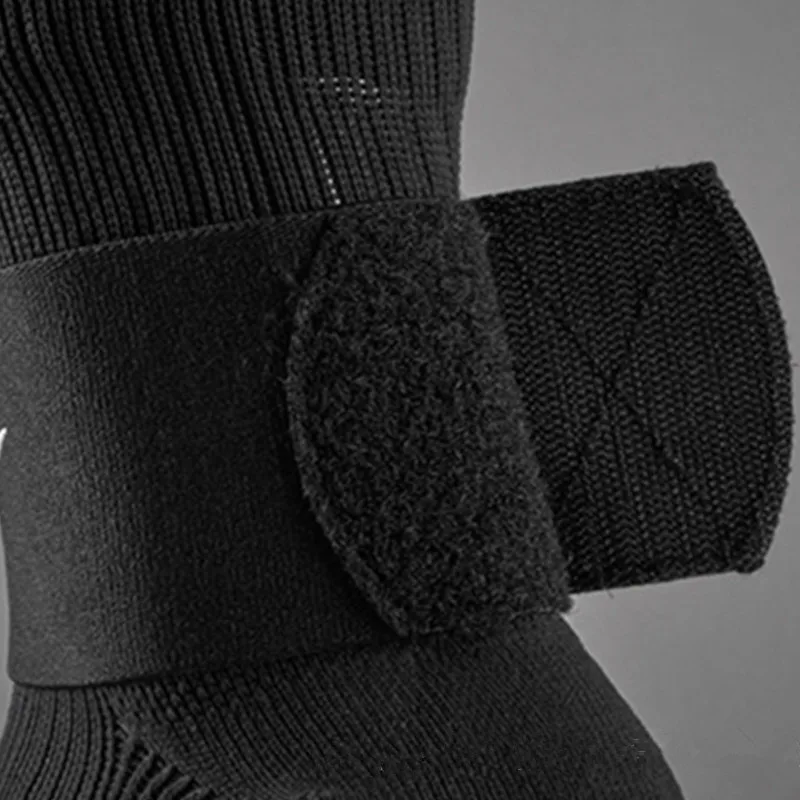 Shin guard pads 2Pcs fixed bandage tape fastener adjustable elastic fixing strap for soccer football cycling