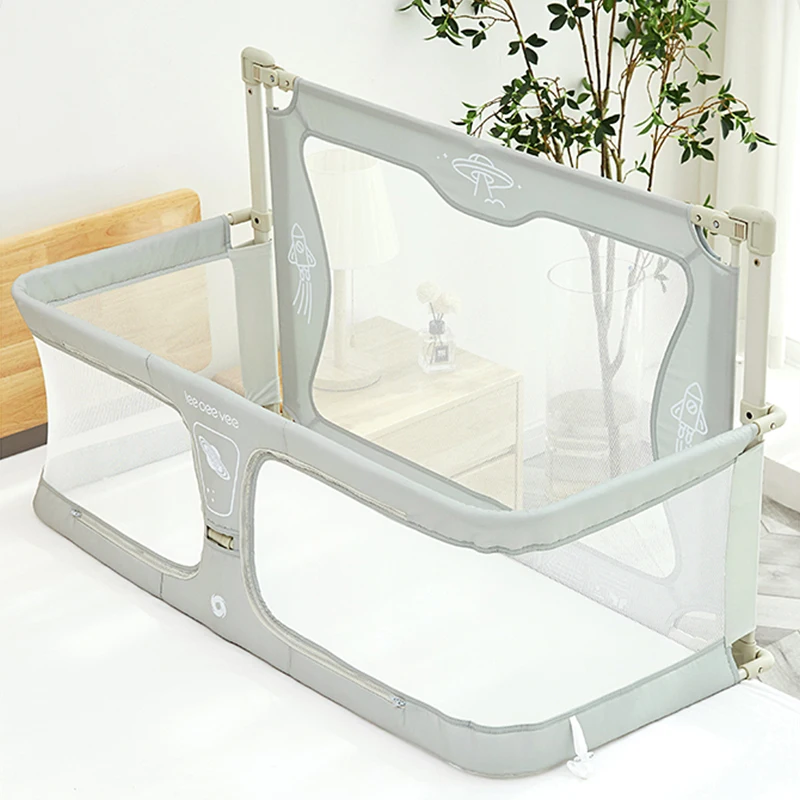 IMBABY Newborn Baby Sleeping Bed Guardrail Bedroom Quarantine Safety Playpen Toddler Anti-Fall Protective Barrier for Bed