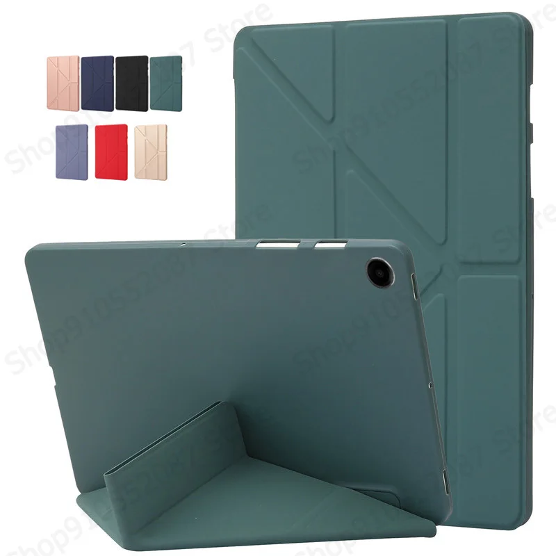 Premium Folio Stand Case with Soft Silicone Back