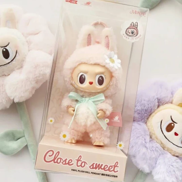 LABUBU ビッグ スイートMOKOKO Original Pink Mokoko Fall Into Spring Close To Sweet Vinyl