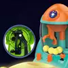 New Machine Kids Egg Twisting Play Game Mini Claw Catch Toy Machines Children Interactive Toy Birthday Gifts Dropship 4