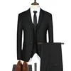 Men Suits Blazers 3 Pieces Wedding 2 Sets Business Elegant Luxury Vest Pants Full Coats 2023 Formal Jackets Korean 5