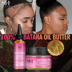 100% Pure Batana Oil For Hair Growth Scalp Massage Oil Natural Batana Butter For Black Women Anti Hair Loss Treatment Hair Care