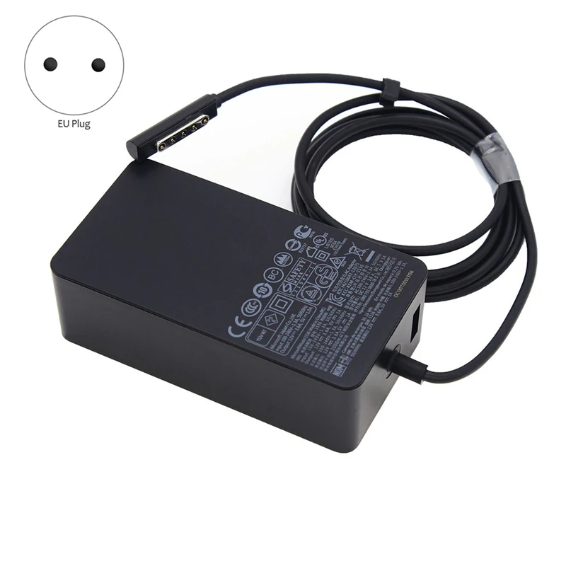 12V 3.6A 45W Charger For Surface Pro 1 Pro 2 RT Windows 8 Power Adapter 1601 1536 1514 Charger Fast Charge