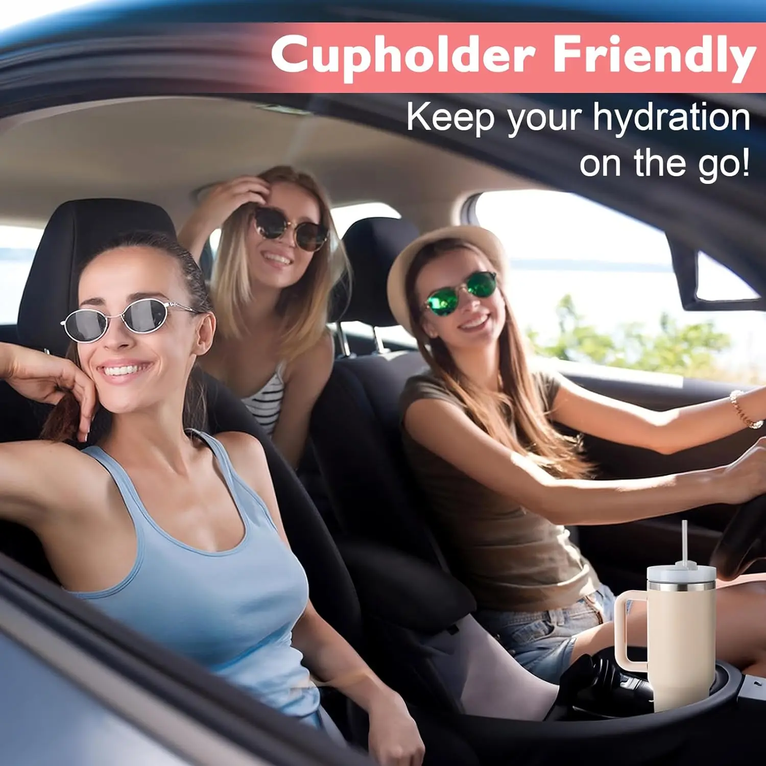 Description Picture 2 of item40oz Stainless Steel Thermal Mug Large Capacity Insulated Coffee Cup Office Home Water Bottle Travel Car Tumbler New Year Gifts