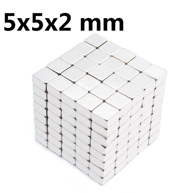 10 50 100PCS/LOT Magnet 3x3x2 N35 Strong Square NdFeB Rare Earth