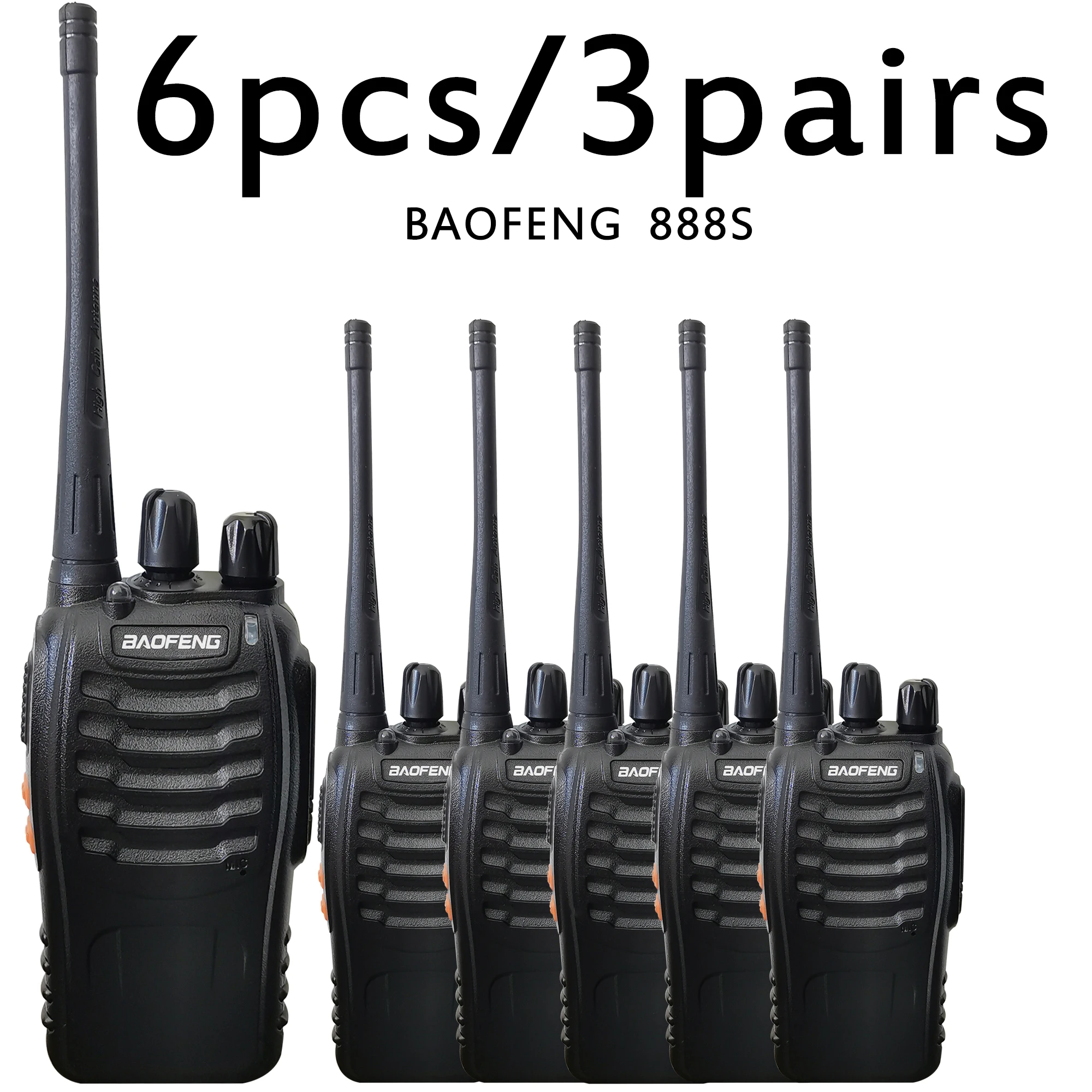 RICETRASMITTENTE WALKIE TALKIE Baofeng BF-888S UHF 400-470MHz Radio Ham - Foto 11