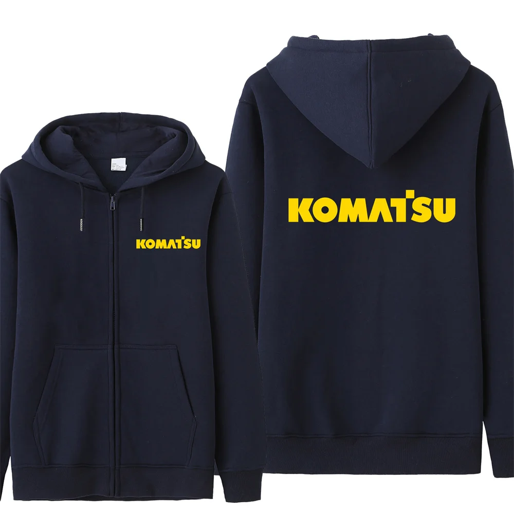 Komatsu Hoodies Men Fleece Cool Komatsu Sweatshirt Hoody Unisex Streetwear 5