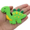 2pcs Silicone Dinosaur Chewy Toys Chew Necklaces for Sensory Kids for Boys with Autism Chewing Necklaces Anxiety Reduce 5