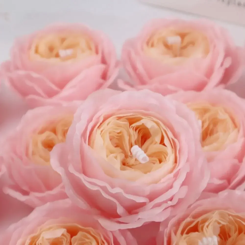 Flower Rose Silicone Candle Mold 3D Buttercup Flower Aromatherapy Gypsum Chocolate Gypsum Soap Ice Cube Moud Wedding