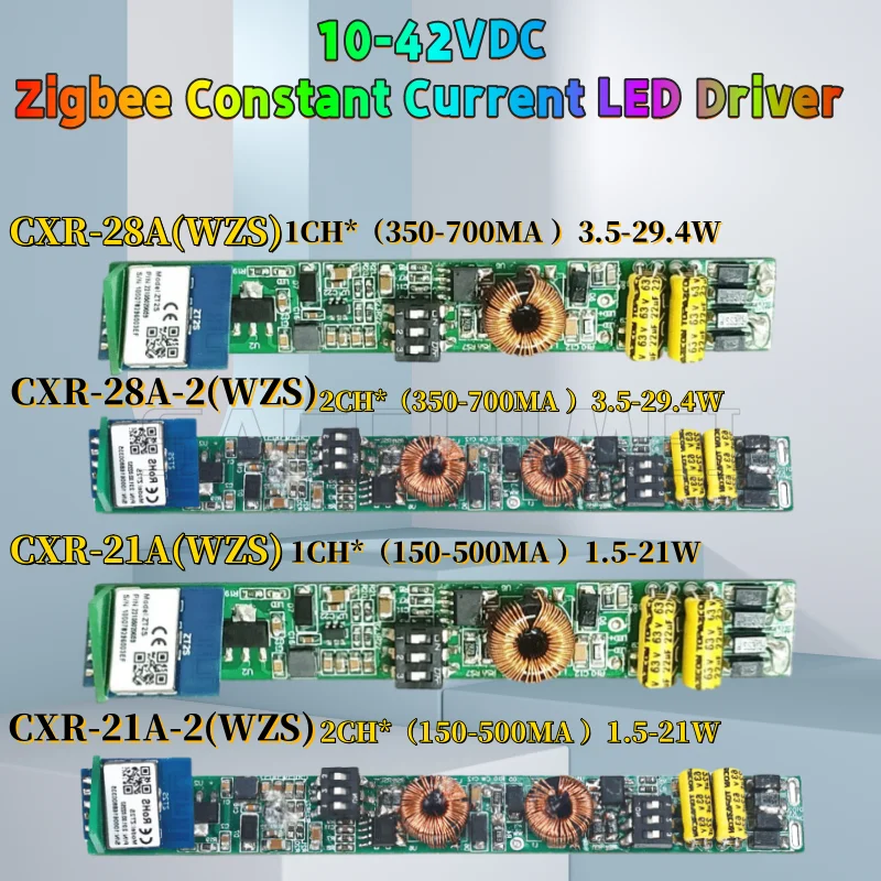 Skydance LED Driver Zigbee Constant Current 10-42VDC CXR-21A-2/28A(WZS ...