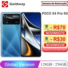Global Version POCO X4 Pro 5G 6GB 128GB / 8GB 256GB Smartphone 108MP Camera Snapdragon 695 120Hz FHD+ AMOLED DotDisplay 67W