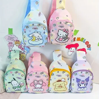 Borsa a tracolla Sanrio Hello Kitty, Cinnamoroll, Kuromi cartoon borsa a tracolla per bambini borsa a tracolla messenger all'ingrosso 1