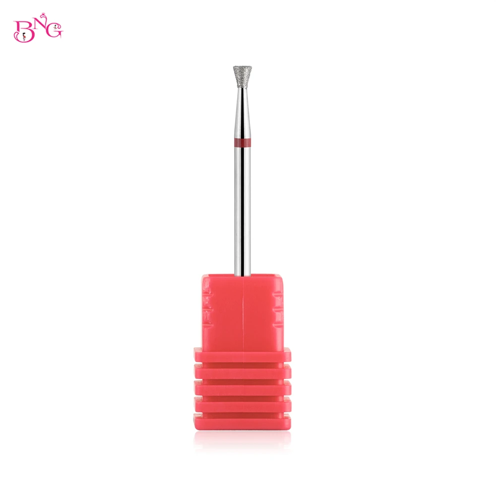 Description Picture 4 of itemBNG Inverted Cone Russian Cuticle Bit 2.5*2.5mm Diamond Nail Drill Bits Electric Manicure Drill Rotary Burr Nails Accessories