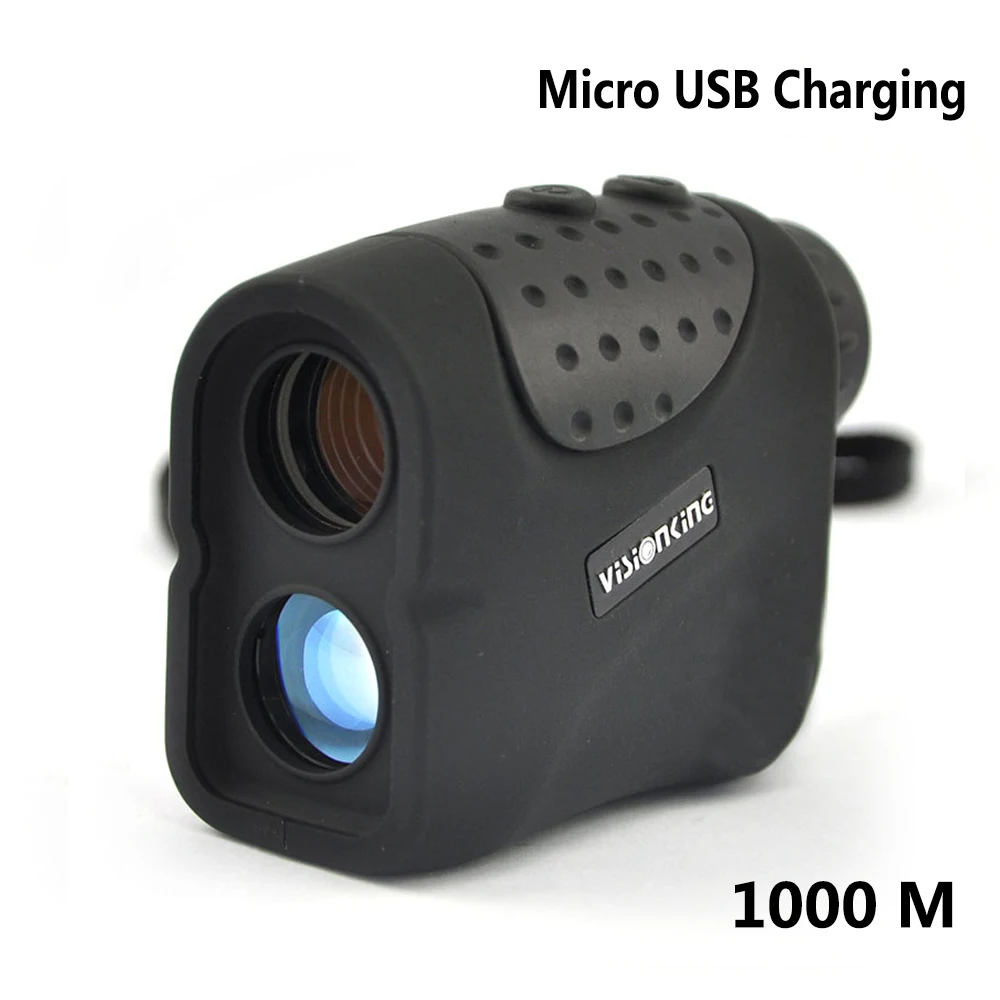 Visionking 6x21 Laser Rangefinder Portable LCD FMC 1000M Metre Distance Outdoor Golf Flag-Lock Survey Telemeter Telescope