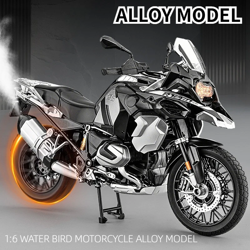 Pack De 2 Motos De Aleación En Miniatura – Escala 5x9x6 Cm, Con Ruedas De Goma Y Función De Retroceso, Regalo Para Coleccionistas