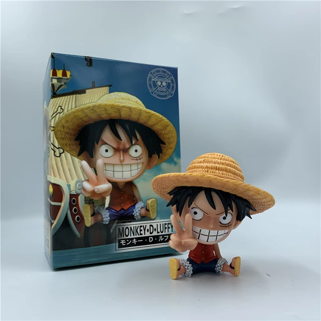 One Piece Ace Q Ver Nose Hole Luffy Brother 2d3y Pvc Action Figures Op Luffy Zoro Sanji Robin Nami Brook Model 10cm Aliexpress